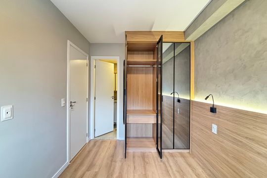 Suíte de apartamento para alugar com 1 quarto, 25m² em Vila Olímpia, São Paulo