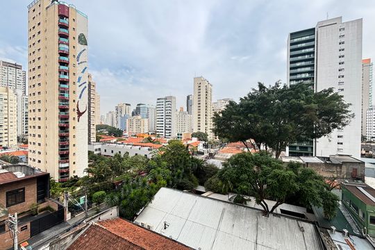 Vista de apartamento para alugar com 1 quarto, 25m² em Vila Olímpia, São Paulo