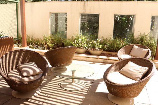Área comum de apartamento para alugar com 4 quartos, 167m² em Jardim Goiás, Goiânia