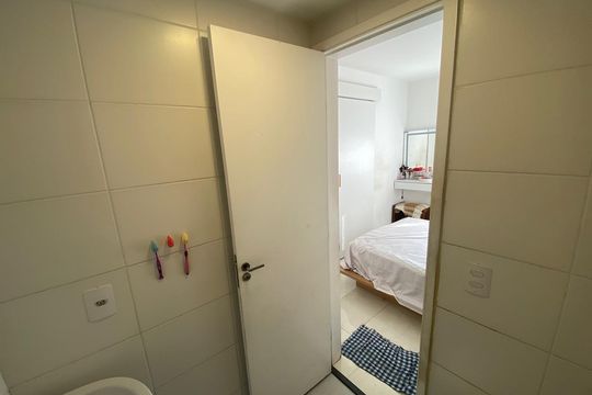 Banheiro de apartamento à venda com 1 quarto, 30m² em Freguesia do Ó, São Paulo