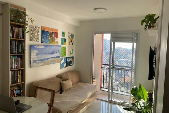 Sala de apartamento à venda com 1 quarto, 30m² em Freguesia do Ó, São Paulo