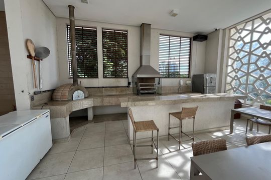 Área comum - Churrasqueira de apartamento para alugar com 2 quartos, 110m² em Jardim Vazani, São Paulo