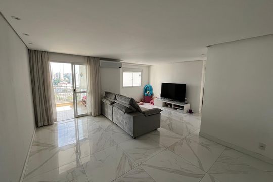 Sala  de apartamento para alugar com 2 quartos, 110m² em Jardim Vazani, São Paulo