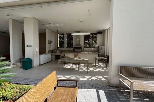 Área comum - Churrasqueira de apartamento para alugar com 2 quartos, 110m² em Jardim Vazani, São Paulo