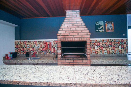 Churrasqueira de apartamento para alugar com 2 quartos, 55m² em Parque Sao Vicente, Santo André