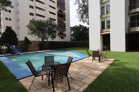Área comum - Piscina de apartamento para alugar com 2 quartos, 75m² em Morumbi, São Paulo