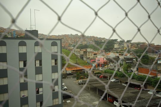 Quarto 1 Vista  de apartamento à venda com 2 quartos, 48m² em Jd Iraja, São Bernardo do Campo