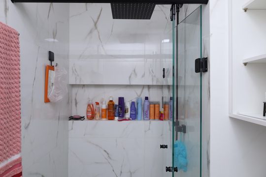Banheiro de apartamento à venda com 2 quartos, 42m² em Cidade Líder, São Paulo