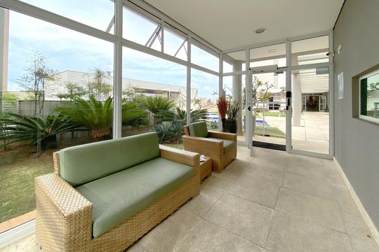 Área comum de apartamento à venda com 3 quartos, 100m² em Vila da Serra, Nova Lima