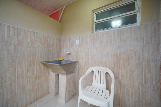 Área de Serviço de kitnet/studio para alugar com 1 quarto, 45m² em Ingleses do Rio Vermelho, Florianópolis