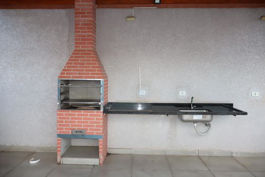 Área comum - Churrasqueira de apartamento à venda com 2 quartos, 82m² em Vila Nova York, São Paulo
