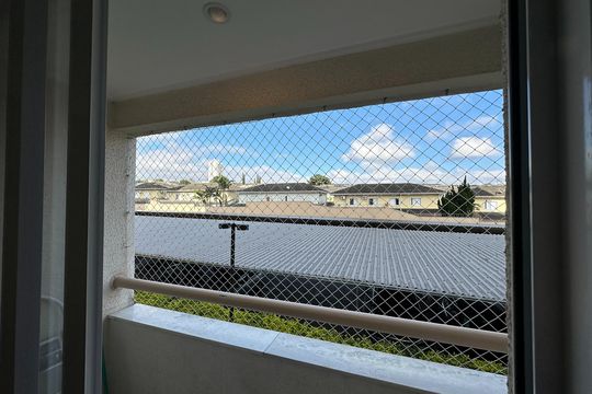 Vista da Sala de apartamento para alugar com 2 quartos, 54m² em Loteamento Villa Branca, Jacareí