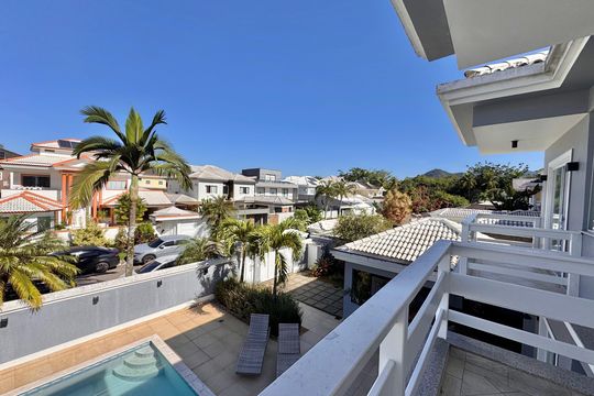 Suite 2 - Varanda de casa de condomínio à venda com 4 quartos, 310m² em Recreio dos Bandeirantes, Rio de Janeiro