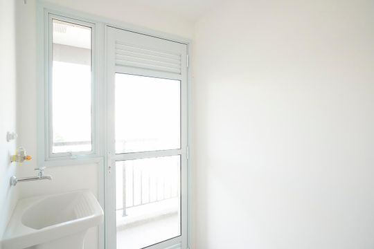 Área de serviço de apartamento à venda com 2 quartos, 69m² em Centro, São Caetano do Sul
