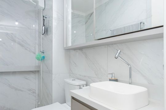 Banheiro de apartamento à venda com 2 quartos, 37m² em Socorro, São Paulo