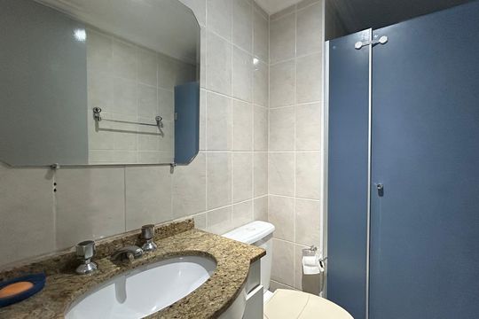 banheiro Social de apartamento para alugar com 3 quartos, 69m² em Jardim Nosso Lar, São Paulo
