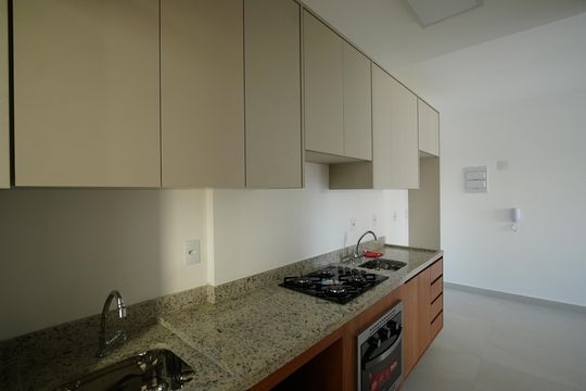 Cozinha de apartamento para alugar com 2 quartos, 56m² em Parque das Nações, Santo André