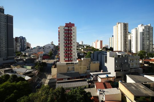 Vista do Quarto 1 de apartamento para alugar com 2 quartos, 56m² em Parque das Nações, Santo André