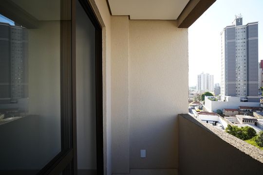 Varanda da Sala de apartamento para alugar com 2 quartos, 56m² em Parque das Nações, Santo André