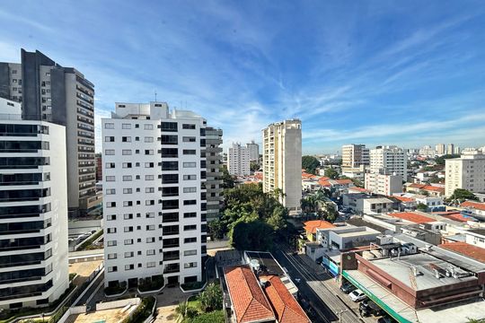 Vista de apartamento para alugar com 3 quartos, 118m² em Indianópolis, São Paulo