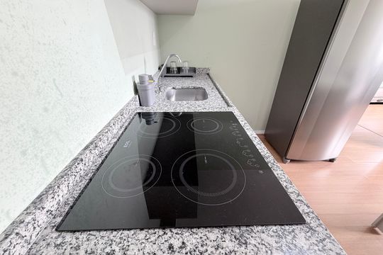 Cozinha de apartamento à venda com 2 quartos, 37m² em Brás, São Paulo