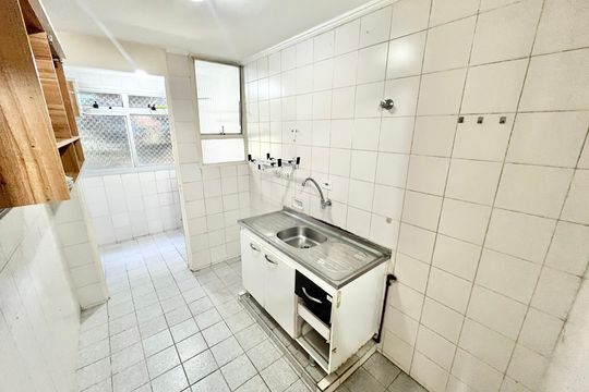 Cozinha de apartamento para alugar com 2 quartos, 49m² em Lauzane Paulista, São Paulo