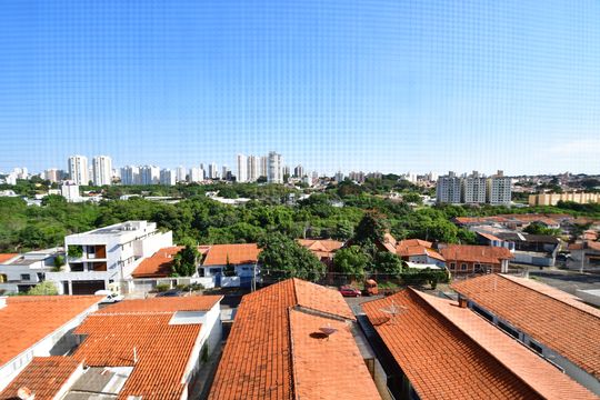 Sala - Vista de apartamento à venda com 3 quartos, 90m² em Chácara da Barra, Campinas