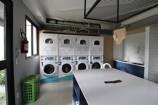 Área comum / lavanderia de apartamento à venda com 2 quartos, 34m² em Jurubatuba, São Paulo