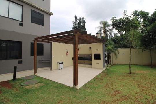 Área comum - Churrasqueira de apartamento à venda com 2 quartos, 34m² em Jurubatuba, São Paulo