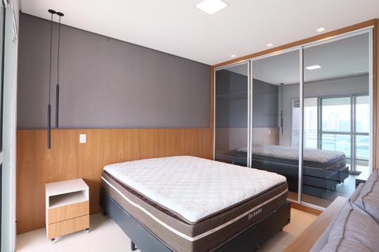 Apartamento para alugar com 1 quarto, 55m² em Vila Regente Feijó, São Paulo