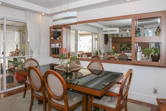 Sala de apartamento à venda com 4 quartos, 132m² em Várzea da Barra Funda, São Paulo