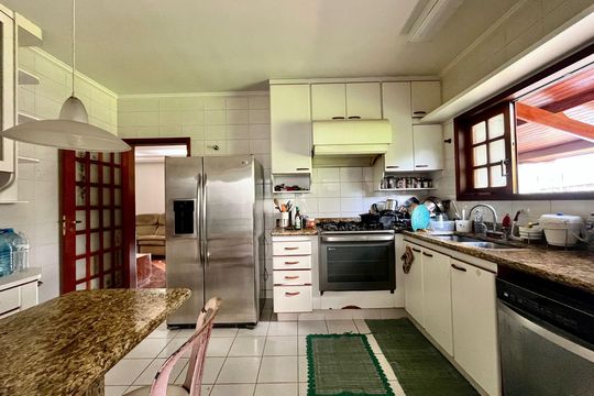 Cozinha de casa de condomínio à venda com 4 quartos, 185m² em Residencial Vila Verde, Campinas