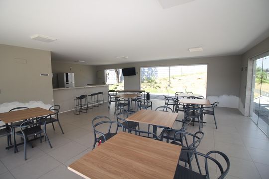 Área comum de apartamento à venda com 1 quarto, 45m² em Santa Maria, Belo Horizonte