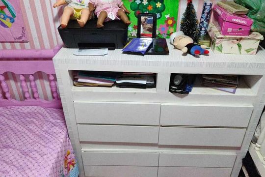 Quarto de apartamento para alugar com 2 quartos, 58m² em Chácara Bela Vista, Goiânia