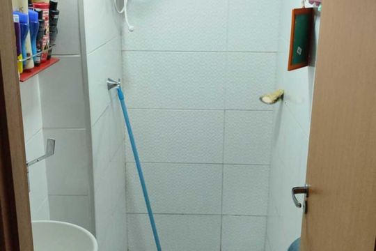 Banheiro de apartamento para alugar com 2 quartos, 58m² em Chácara Bela Vista, Goiânia