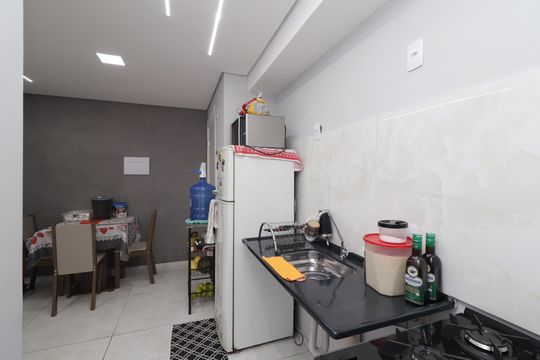 Cozinha de apartamento à venda com 3 quartos, 47m² em Artur Alvim, São Paulo