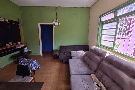 Sala de casa para alugar com 3 quartos, 190m² em Vilamar, Praia Grande