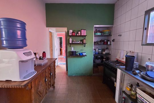 Cozinha de casa para alugar com 3 quartos, 190m² em Vilamar, Praia Grande