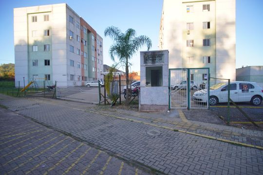 Fachada de apartamento para alugar com 2 quartos, 47m² em Ipiranga, Sapucaia do Sul