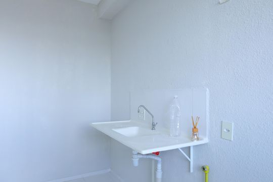 Cozinha de apartamento para alugar com 2 quartos, 43m² em Jardins Recanto das Rosas, São Paulo