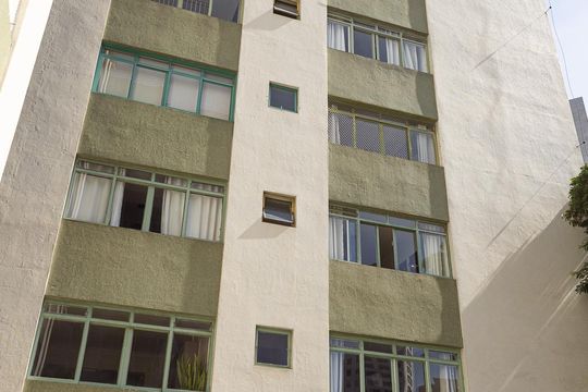 Fachada de apartamento à venda com 1 quarto, 64m² em Itaim Bibi, São Paulo