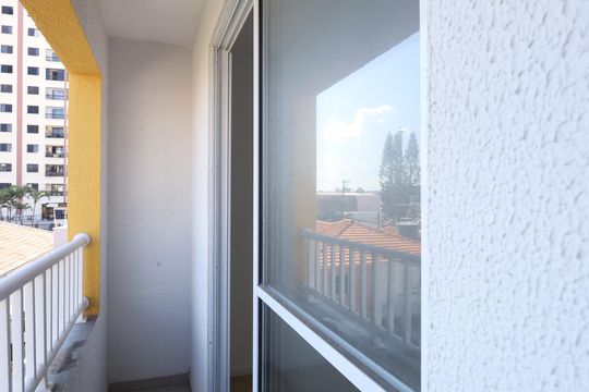 Sacada de apartamento à venda com 1 quarto, 17m² em Vila Santana, São Paulo