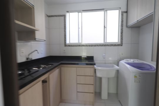 Cozinha de apartamento para alugar com 2 quartos, 50m² em Vila Nova, Novo Hamburgo