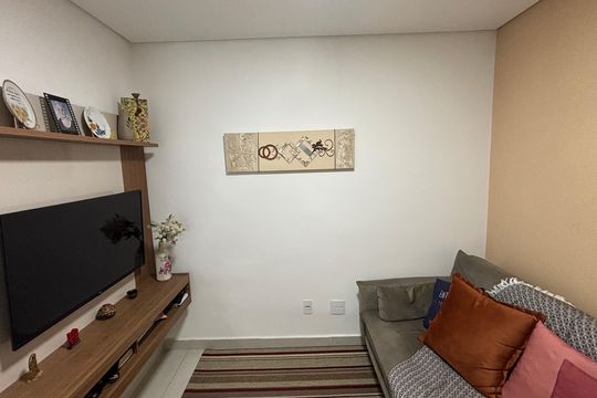 Quarto de apartamento à venda com 2 quartos, 60m² em Vila Pires, Santo André
