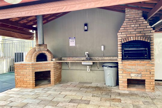 Área comum - Churrasqueira de apartamento para alugar com 2 quartos, 63m² em Vila Gustavo, São Paulo