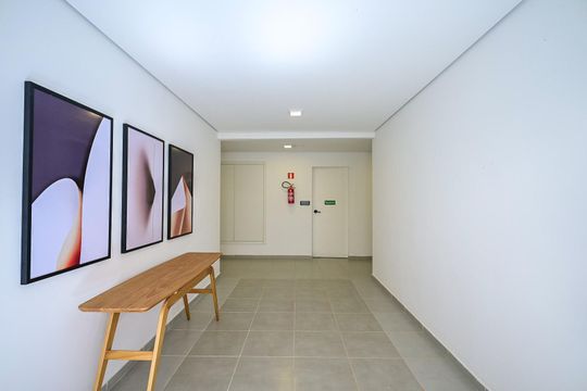 Hall Social de apartamento para alugar com 1 quarto, 27m² em Morumbi, São Paulo