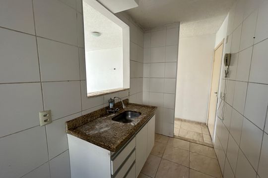 Cozinha de apartamento para alugar com 3 quartos, 55m² em Pavuna, Nilópolis