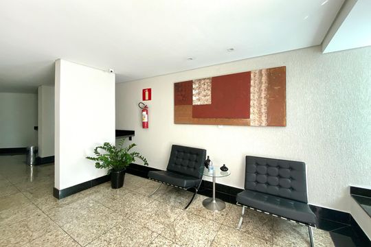 Área comum de apartamento para alugar com 3 quartos, 107m² em Santa Efigênia, Belo Horizonte
