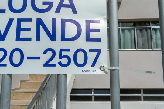 Placa NXKO-167 de apartamento à venda com 3 quartos, 105m² em Parque Sao Diogo, São Bernardo do Campo