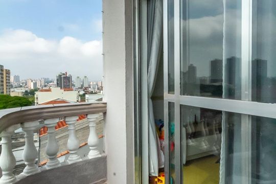 Varanda de apartamento à venda com 3 quartos, 105m² em Parque Sao Diogo, São Bernardo do Campo